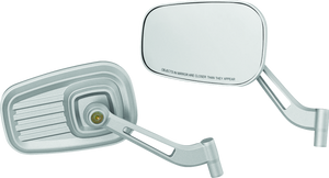 Kuryakyn Silver Dillinger Mirrors 6654