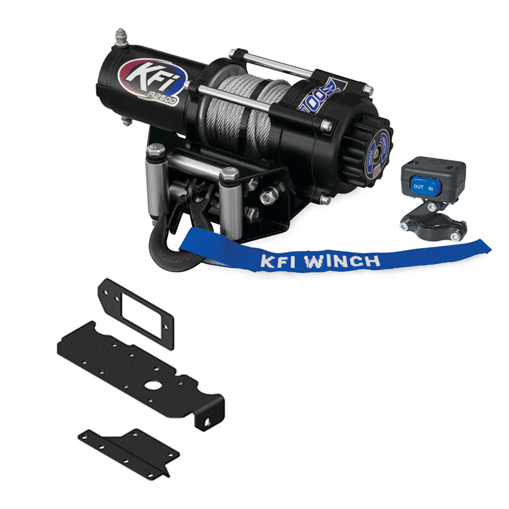 KFI 2500 lb Winch And Optional Mount