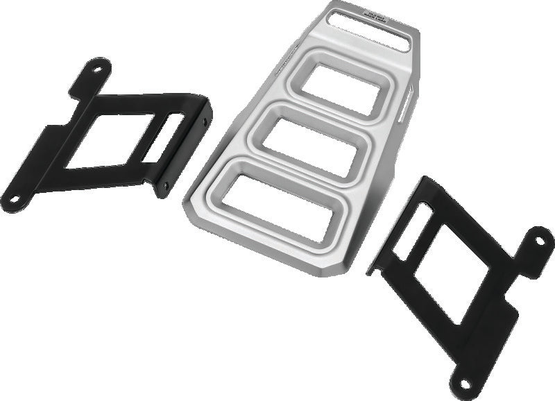 Kuryakyn Silver Dillinger Luggage Rack 6664