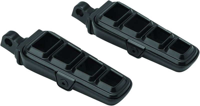 Kuryakyn Satin Black Dillinger Pegs With Male-Mount Adapter 6667