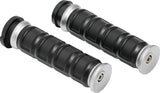 Kuryakyn Silver Dillinger Grips Throttle-By-Wire 6674