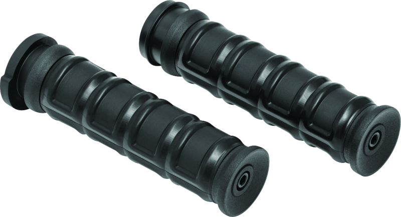 Kuryakyn Black Dillinger Grips Throttle-By-Wire 6675