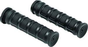 Kuryakyn Black Dillinger Grips Throttle-By-Wire 6675
