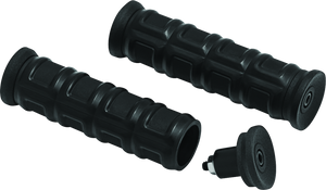 Kuryakyn Black Dillinger Grips 7/8in Universal 6679