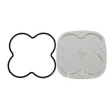 Baja Designs Light Pod Lens Kit Squadron Series Spot Pattern Clear Universal 668401