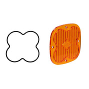 Baja Designs Light Pod Lens Kit Squadron Series Wide Cornering Pattern Factory Amber Universal 668419