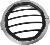 Kuryakyn Silver Dillinger 5-3/4in Headlight Trim Ring 6687