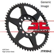 Front and Rear Steel Sprocket Kit for OffRoad YAMAHA XT350/C 1985-2000