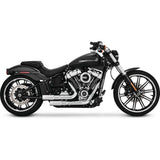 Vance & Hines 46752 Black Duals Motorcycle Headpipes 09-16 Harley Touring FLHX