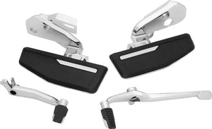 Kuryakyn Chrome Omni Driver Floorboards 6752