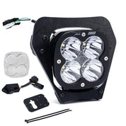 Baja Designs Headlight Kit With Dimmer XL80 Series Spot Pattern Clear Lens 677103