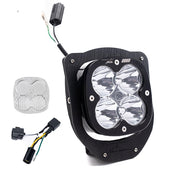 Baja Designs Headlight Kit With Hi-Lo Harness XL80 Series Spot Pattern Clear Lens 677105
