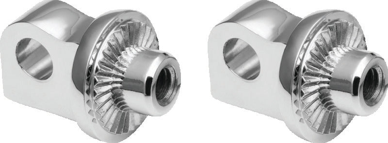 Kuryakyn Chrome Adj Stop Splined Peg Adapter 6774