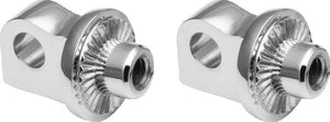 Kuryakyn Chrome Adj Stop Splined Peg Adapter 6774