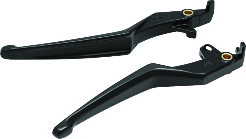 Kuryakyn Satin Black Omni Lever Set - Clutch Lever Not Used On 6777