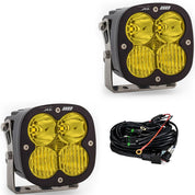 Baja Designs Auxiliary LED Light Pod Pair XL80 Series Driving/Combo Pattern Baja Amber Lens Universal 677813