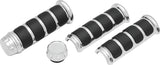 Kuryakyn Chrome ISO Grips For Heated Grips 6780