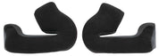 Nolan N100-5 Replacement Parts Cheek Pads, 2XS-XS, 65 mm Black/Red