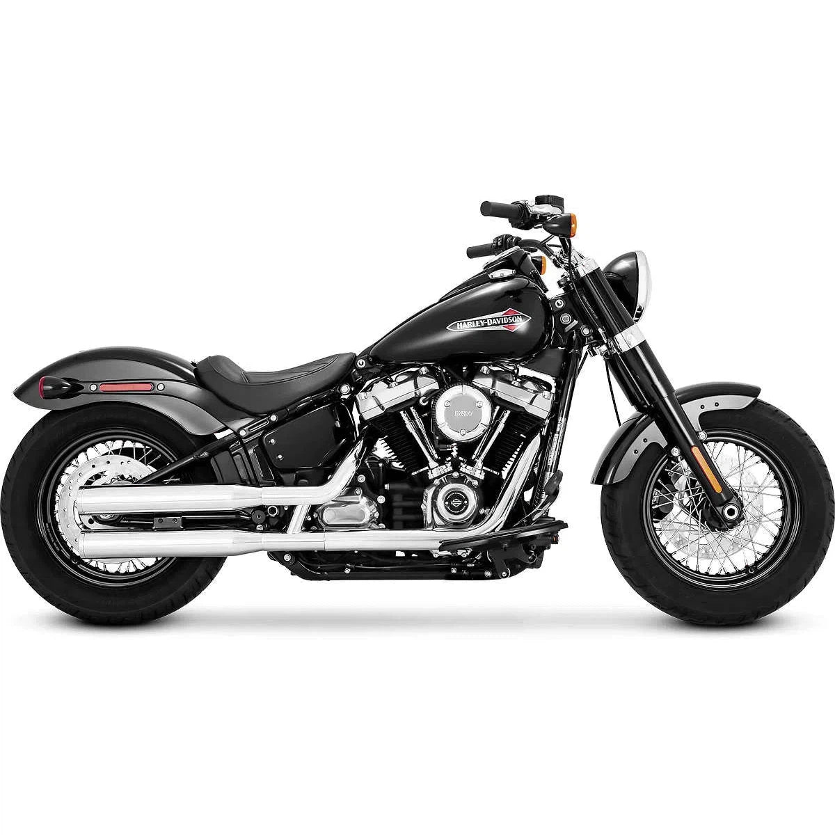 Vance & Hines 16712 Chrome Eliminator 300 Slip On Mufflers for 18-19 Softail