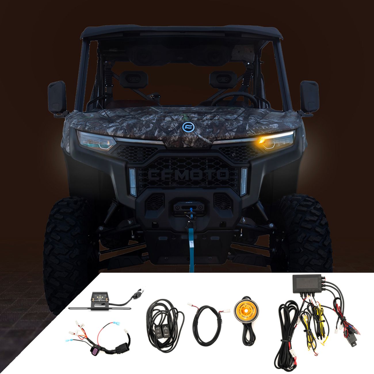 Ravek Auto-Cancel Turn Signal Kit For CF Moto U10 68-1020