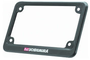 Yoshimura License Plate Frame Aluminum Black - 070BG-LPF-K