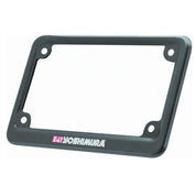 Yoshimura License Plate Frame Aluminum Black - 070BG-LPF-K