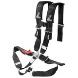 DragonFire Racing Harness Restraint - Black - H Style - 5-Point - 3" Buckle - 14-0037