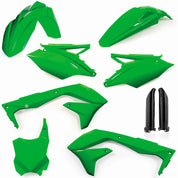 Acerbis Flo Green Full Plastic Kit for Kawasaki - 2449570235