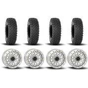 System 3 SB-6 Beadlock Machined 15" Wheels And XC450 Tires [30x10R-15]