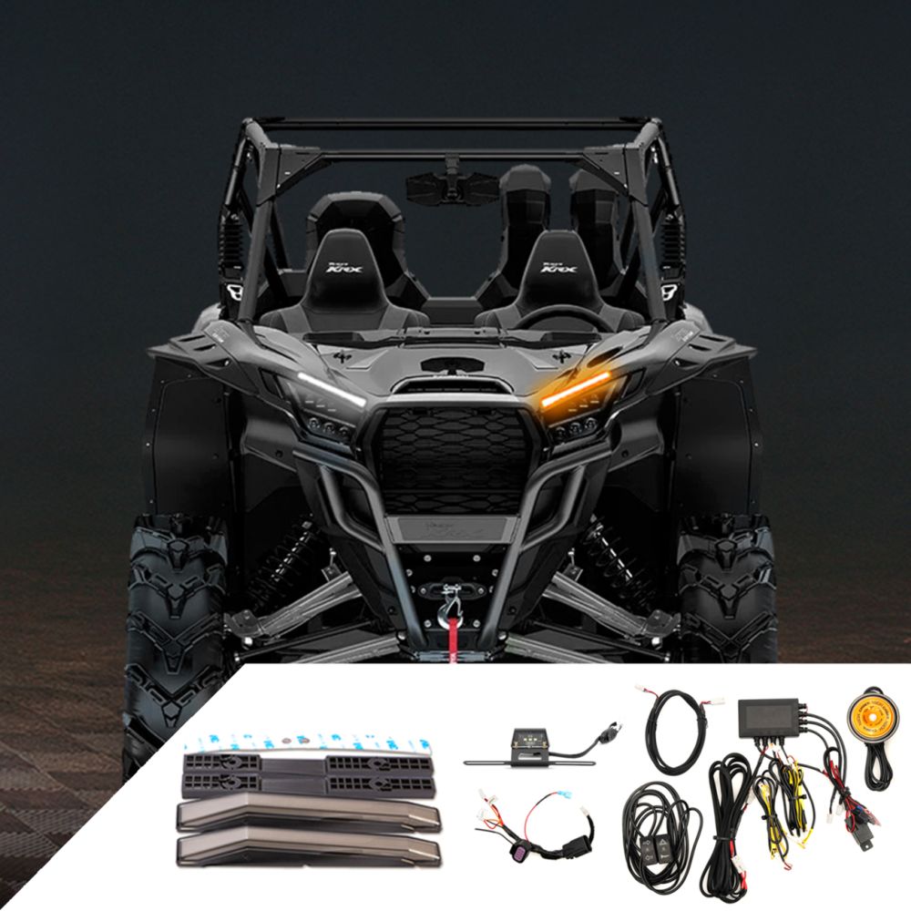 Ravek Turn Signal Kit White - Yamaha Viking 69-3000