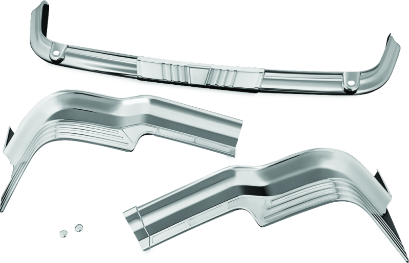 Kuryakyn Chrome Tri-Line Accent For Rear Tour-Pak Light 6910