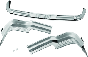 Kuryakyn Chrome Tri-Line Accent For Rear Tour-Pak Light 6910