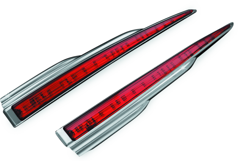Kuryakyn Chrome Rear Light Bars For Trikes 6976