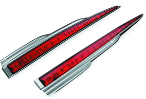 Kuryakyn Chrome Rear Light Bars For Trikes 6976