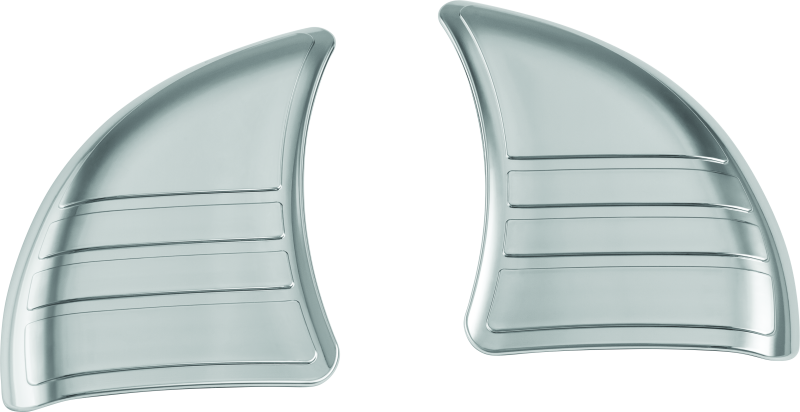 Kuryakyn Chrome Tri-Line Inner Fairing Cover Plates 6978