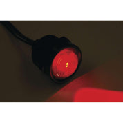 Letric Lighting Royal Flush Mount G2 LED 3-Wire, 1", Black/Red/Red