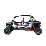 DragonFire Racing RZR XP 4 1000 Door Graphics - White Lightning - 07-1108