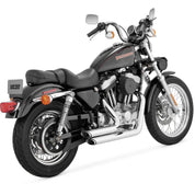 Vance & Hines 17223 Chrome Shortshots Staggered Exhaust for Harley Sportster XL 99-03