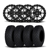 ITP Tornado 15" Matte Black Wheels And Coyote Tires [33x10R-15]