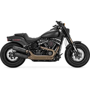 Vance And Hines Hi-Output Black Slip On Exhaust With Fuelpak FP4