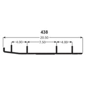 SPI WB-000-438 Spi Defender Hardweld Runners, Skidoo