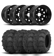 ITP Delta Steel 14" Wheels And Mud Lite Tires [30x12-14]