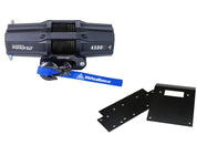 Viper V2 ATV Winch Kit 3500 lb Standard Spool With 40 Feet Blue Synthetic Rope With Mount For Honda Foreman Rubicon 500 2002-2004