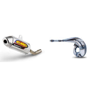 FMF Powercore 2 Shorty Silencer & Factory Fatty Pipe for YAMAHA YZ250 2002-2016