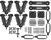 ATV/UTV Tek V-Grip Gun and Bow Holder Double Black