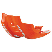 Acerbis 16 Orange/White Offroad Skid Plate - 2449425226