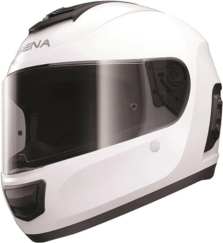 SENA Momentum Full Face Helmet White MO-STD-GW-L-01
