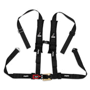 DragonFire Racing Harness Restraint - Black - H-Style - 4-Point - 2" Buckle - 14-0025