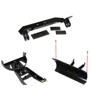 Denali Black UTV Snow Plow Kit For Polaris Ranger 570 Mid Size 2014-2021