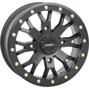 System 3 SB-4 Beadlock Matte Black Wheel 14x7 4/137 4+3 (+15mm) 14S3-3138